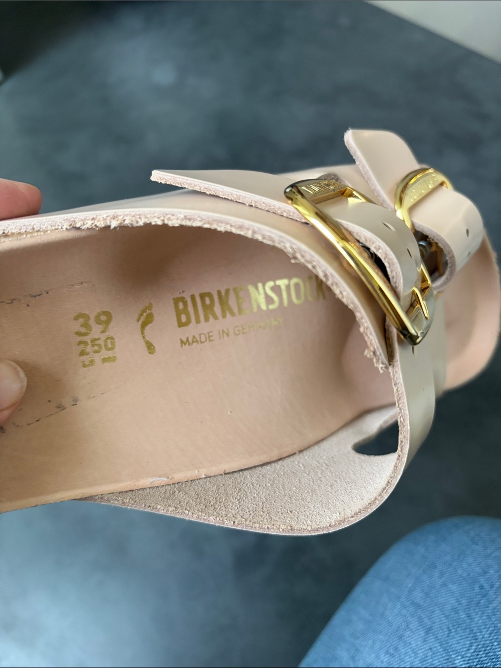 New Arizona Big Buckle Slide Birkenstocks - Picture 2 of 4